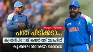 ചാമ്പ്യന്‍സ് ട്രോഫി: കുല്‍ദീപ് എയറില്‍, ദേഷ്യപ്പെട്ട് കോലിയും രോഹിത്തും! രൂക്ഷ വിമര്‍ശനം