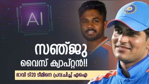 സൂര്യക്കു പകരം ഗില്‍, വൈസ് ക്യാപ്റ്റന്‍സി സഞ്ജുവിന്!! ഭാവി ടി20 ടീം എങ്ങനെ? എഐ പറയും
