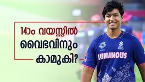 വൈഭവിന്റെ കാമുകിയെ 'കൈയോടെ' പൊക്കി? വൈറലായി പോസ്റ്റ്, പ്രതികരിച്ച് ഫാന്‍സ്