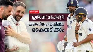 പരിക്കേറ്റ് വീണ് വോക്‌സ്, കരുണും വാഷിയും ചെയ്തത് കണ്ടോ, ഇംഗ്ലണ്ടെങ്കില്‍ ഇങ്ങനെ ചെയ്യുമോ?