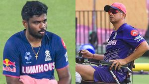 സഞ്ജു കാണിച്ചത് നന്ദികേട്!! ദ്രാവിഡില്ലെങ്കില്‍ കരിയര്‍ ഇത്ര എത്തുമോ? 'വന്‍മതില്‍' ഫാന്‍സ് രംഗത്ത്