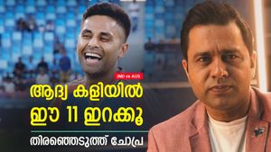 IND vs AUS: കുല്‍ദീപില്ല, സഞ്ജുവിന്റെ റോള്‍ മാറി!! ദുബെയ്ക്കും താഴെ; ഈ 11 ബെസ്റ്റെന്നു ചോപ്ര