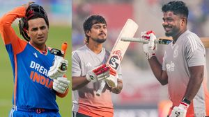 T20 WC 2026: അഭി ഔട്ട്? സഞ്ജു- ഇഷാന്‍ ഓപ്പണിങ്!! 3ല്‍ തിലക്; സന്നാഹത്തില്‍ ഈ 11