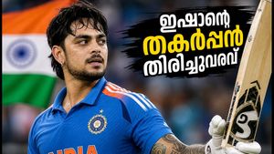 ടി20യിൽ ഇഷാൻ കിഷന്റെ മിന്നുന്ന ഫോം; 1500 റൺസ് തികച്ച് ചരിത്രനേട്ടം, ഇന്ത്യക്ക് വൻ കരുത്ത്
