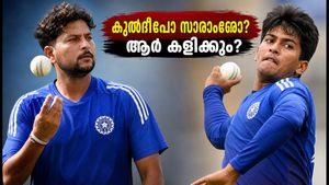 കൊളംബോ ടെസ്റ്റ്: കുൽദീപിന് പകരം സാരാംശ് ജെയിൻ? ഇന്ത്യയുടെ മൂന്നാം സ്പിന്നർ ആരാകും?