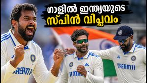 ഗാളിൽ ഇന്ത്യയുടെ വമ്പൻ ജയം; മാനവ് സുതാറിന്റെ സ്പിൻ മാന്ത്രികതയിൽ തകർന്ന് ശ്രീലങ്ക