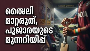 ഐപിഎല്ലിന് വേണ്ടി ശൈലി മാറ്റരുത്; മാനവ് സുതാറിന് നിർണായക ഉപദേശവുമായി പൂജാര
