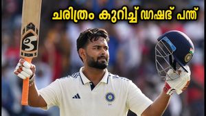 ഗാല്ലെയിൽ ചരിത്രം കുറിച്ച് ഋഷഭ് പന്ത്; ടെസ്റ്റ് ക്രിക്കറ്റിൽ 100 സിക്സറുകൾ തികയ്ക്കുന്ന ആദ്യ ഇന്ത്യൻ താരം!