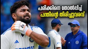 പരിക്കിന്റെ ആശങ്കകൾക്കിടയിൽ ഋഷഭ് പന്തിന്റെ മാസ് എൻട്രി; കൊളംബോയിൽ ഇന്ത്യക്ക് കരുത്തായി താരം