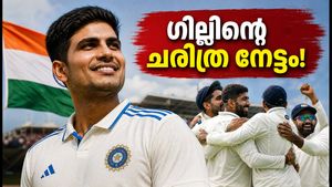 ശുഭ്മാൻ ഗില്ലിന്റെ ആദ്യ വിദേശ ടെസ്റ്റ് പരമ്പര വിജയം; ശ്രീലങ്കയ്‌ക്കെതിരെ ഇന്ത്യക്ക് ചരിത്ര നേട്ടം!