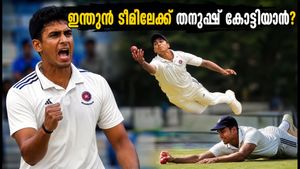 ദുലീപ് ട്രോഫിയിൽ തനുഷ് കോട്ടിയാന്റെ തകർപ്പൻ പ്രകടനം; ഇന്ത്യൻ ടീമിലേക്ക് വഴിതുറക്കുമോ ഈ യുവതാരം?