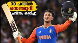 30 പന്തിൽ സെഞ്ചുറി! അഭിഷേക് ശർമ്മയുടെ വെടിക്കെട്ട് ബാറ്റിങ്, തകർന്നത് വമ്പൻ റെക്കോർഡുകൾ