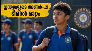 ഓസീസ് പര്യടനം: ഇന്ത്യയുടെ അണ്ടർ-19 ടീമിൽ അപ്രതീക്ഷിത മാറ്റം; പുതിയ താരങ്ങൾക്കൊപ്പം ആര്യവീർ സെവാഗും