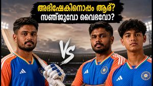 ഡൽഹി ടി20: അഭിഷേകിനൊപ്പം ഓപ്പണറായി ആര്? സഞ്ജു സാംസണോ അതോ കൗമാര താരം വൈഭവോ?