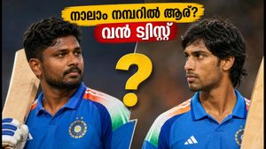 ഈഡൻ പാർക്കിൽ നാലാം നമ്പറിൽ ആര്? സഞ്ജുവിന്റെ അനുഭവസമ്പത്തോ തിലകിന്റെ ഫോമോ? ഇന്ത്യയുടെ തന്ത്രം ഇതാണ്!