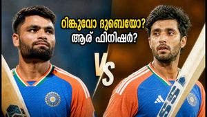 ചിന്നസ്വാമിയിൽ ഇന്ത്യയുടെ പവർ ഹിറ്റർമാർ: റിങ്കുവും ദുബെയും എവിടെയിറങ്ങണം?