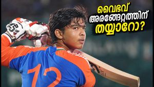 ഹൈദരാബാദ് ടി20: വൈഭവ് സൂര്യവംശി അരങ്ങേറ്റത്തിന്? നെറ്റ്സിലെ തകർപ്പൻ പ്രകടനം വൈറൽ