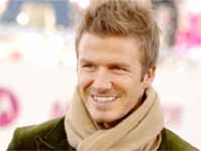 సాకర్ వరల్డ్ కప్ యాహూ కవరేజిలో డేవిడ్ బెక్ హామ్