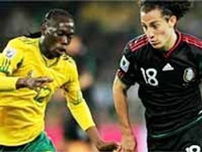 ఫిఫా కప్: మెక్సికోతో దక్షిణాఫ్రికా మ్యాచ్ డ్రా