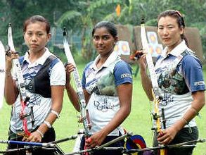 పాయింట్ తేడాతో భారత మహిళల ఆర్చరీజట్టు ఓటమి