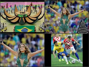 బ్రెజిల్ శుభారంభం, ఊపేసిన జెన్నీఫర్ లోపేజ్ (పిక్చర్స్)