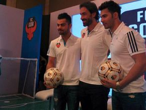 ఐఎస్ఎల్: సచిన్, గంగూలీల తర్వాత విరాట్ కోహ్లీ