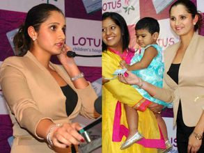 ఒక్కసారైనా పట్టుకున్నారా: సానియాకి కోపం (పిక్చర్స్)