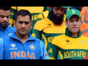 ఆ యాడ్‌కు పంచ్: ధోనీని చూపించి.. సౌతాఫ్రికా ఫ్యాన్‌కు భారత్ ఫ్యాన్స్ షాక్