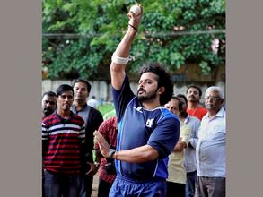 తీర్పు: అప్పుడే ప్రాక్టీస్ మొదలెట్టిన శ్రీశాంత్(ఫొటో)