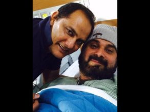 ‘నా సోదరుడు!’: సిద్ధూకు అజార్ పరామర్శ(ఫొటో)