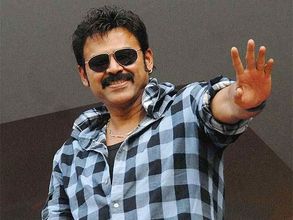 బాహుబలి వార్నర్: కటింగ్ సిక్సర్‌కి హీరో వెంకటేష్ ఇలా..