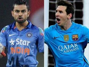 బ్రాండ్ పాపులారీ: మెస్సీని మించిపోయిన కోహ్లీ