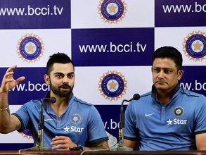 కుంబ్లే పరీక్షలో కోహ్లీ ఫెయిల్, జడెజా దెబ్బకు ఔట్