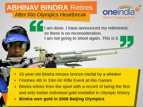 రియో 2016: బింద్రా మెడల్ గెలవలేకపోవడానికి కారణం ఇదీ