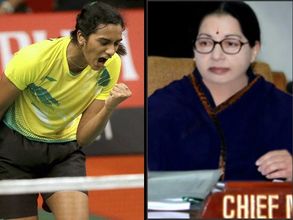 సింధు మ్యాచ్ చూశా, టెన్షన్ పడ్డా: జయలలిత, రాక కోసం హైద్రాబాద్ ఇలా..