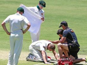 జస్ట్ మిస్: తలను తాకిన బంతి, కోమాలోకి వెళ్లేవాడు