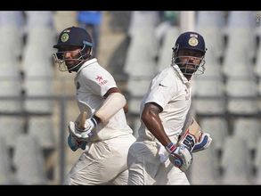 సచిన్-గంగూలీ రికార్డు బద్దలు కొట్టిన విజయ్-పుజారా జోడీ