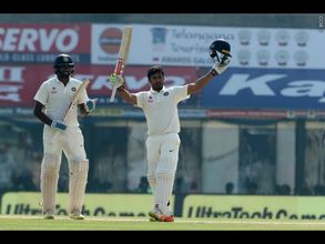 ధోని రికార్డు బద్దలు: చెన్నై టెస్టులో నాయర్ రికార్డుల మోత