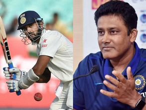 షార్ట్ పిచ్ బంతుల విమర్శపై మురళీ విజయ్‌కి కుంబ్లే కితాబు