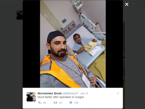 పేసర్ షమీకి పితృవియోగం: గుండె పోటుతో కన్నుమూత