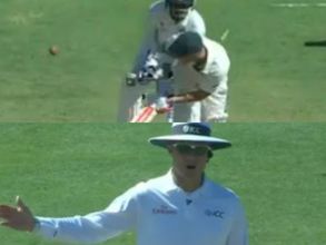 కోహ్లీ అసహనం: వార్నర్ అవుటైన బంతి నో బాల్‌ (వీడియో)