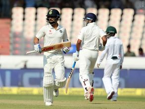 డే 2, నమోదైన రికార్డులివే: భారత్ 687 డిక్లేర్డ్, బంగ్లా 41/1