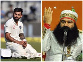 నా వల్లే కోహ్లీ డబుల్ సెంచరీలు: డేరా బాబా సంచనలం