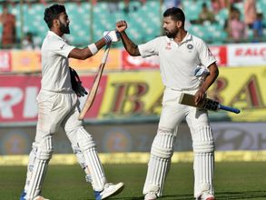 ధర్మశాల టెస్టులో భారత్ విజయం: 2-1తో టెస్టు సిరిస్ కైవసం