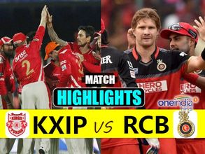 ఐపీఎల్ 10, మ్యాచ్ 8: బెంగళూరు Vs పంజాబ్ మ్యాచ్ హైలెట్స్