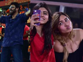 ఐపీఎల్: చిన్నపిల్లాడిలా హీరో వెంకీ, జ్వాలా గుత్తా అందం (ఫోటోలు)