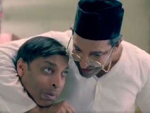 టీవీ ప్రోమోలో నవ్వులు: కమెడియన్లుగా పాక్ మాజీ బౌలర్లు అక్తర్‌, అక్రమ్‌