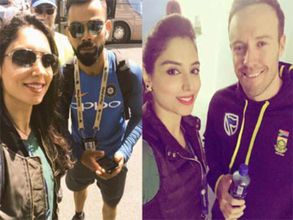 కోహ్లీ, డివిల్లీర్స్ డకౌట్ అందుకే: చిక్కుల్లో పాక్ లేడీ జర్నలిస్టు