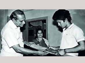 చేయి పట్టుకుని ప్రపంచాన్ని చూపించావు: ఫాదర్స్ డే రోజున సచిన్