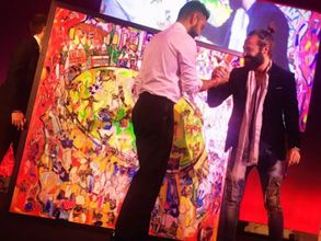 కోహ్లీనా మాజాకానా!: రూ.2.4 కోట్లు పలికిన పెయింటింగ్